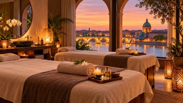 Les 5 meilleurs endroits pour un massage duo à Toulouse